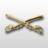 Us Army Officer Branch Insignia 22k: Cavalry