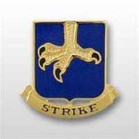 (3) 504th Infantry Regiment US Army Unit Crest Strike Hold Lapel Pin